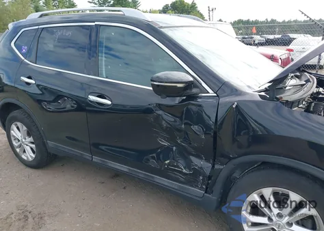 2015 Nissan Rogue Sv z USA, uszkodzony, nr VIN 5N1AT2MV5FC844678